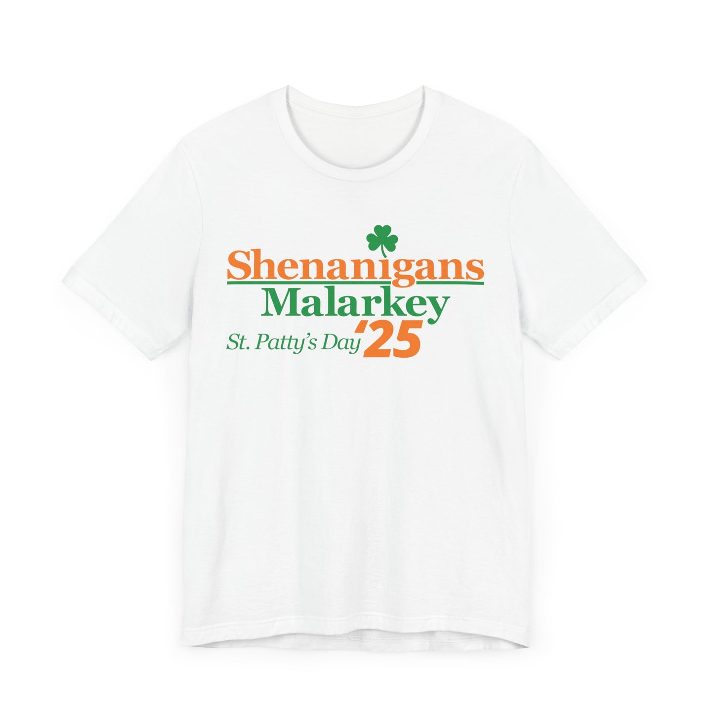 Shenanigans/Malarkey '24 St. Patty's Day Unisex Jersey Short Sleeve Tee