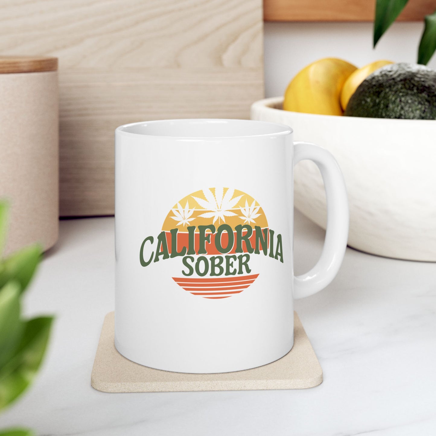 California Sober Ceramic Mug - 11oz & 15oz