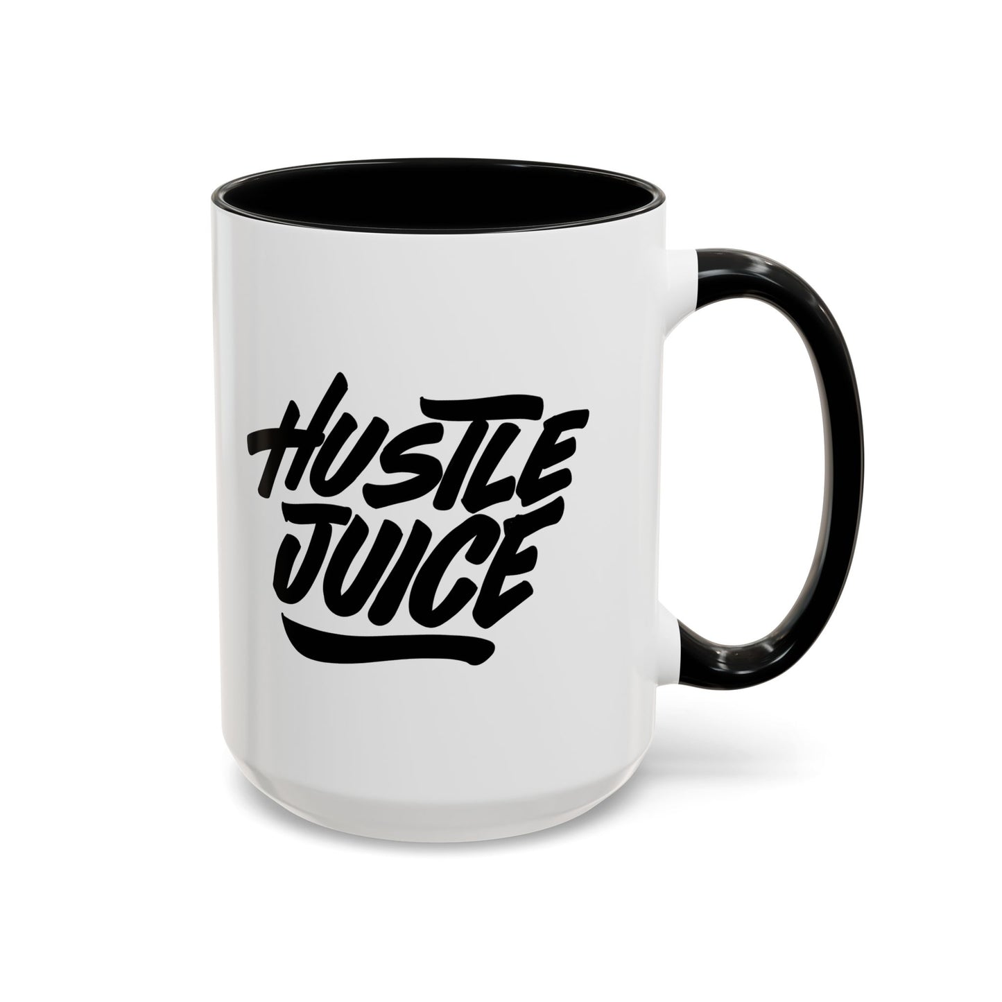 Hustle Juice Coffee Mug - Motivational Drinkware for Entrepreneurs, Coffee Lovers, Work From Home Essentials, Tea