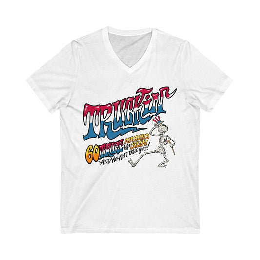 Truckin' Grateful Dead T-Shirt Bella Canvas Unisex V-Neck
