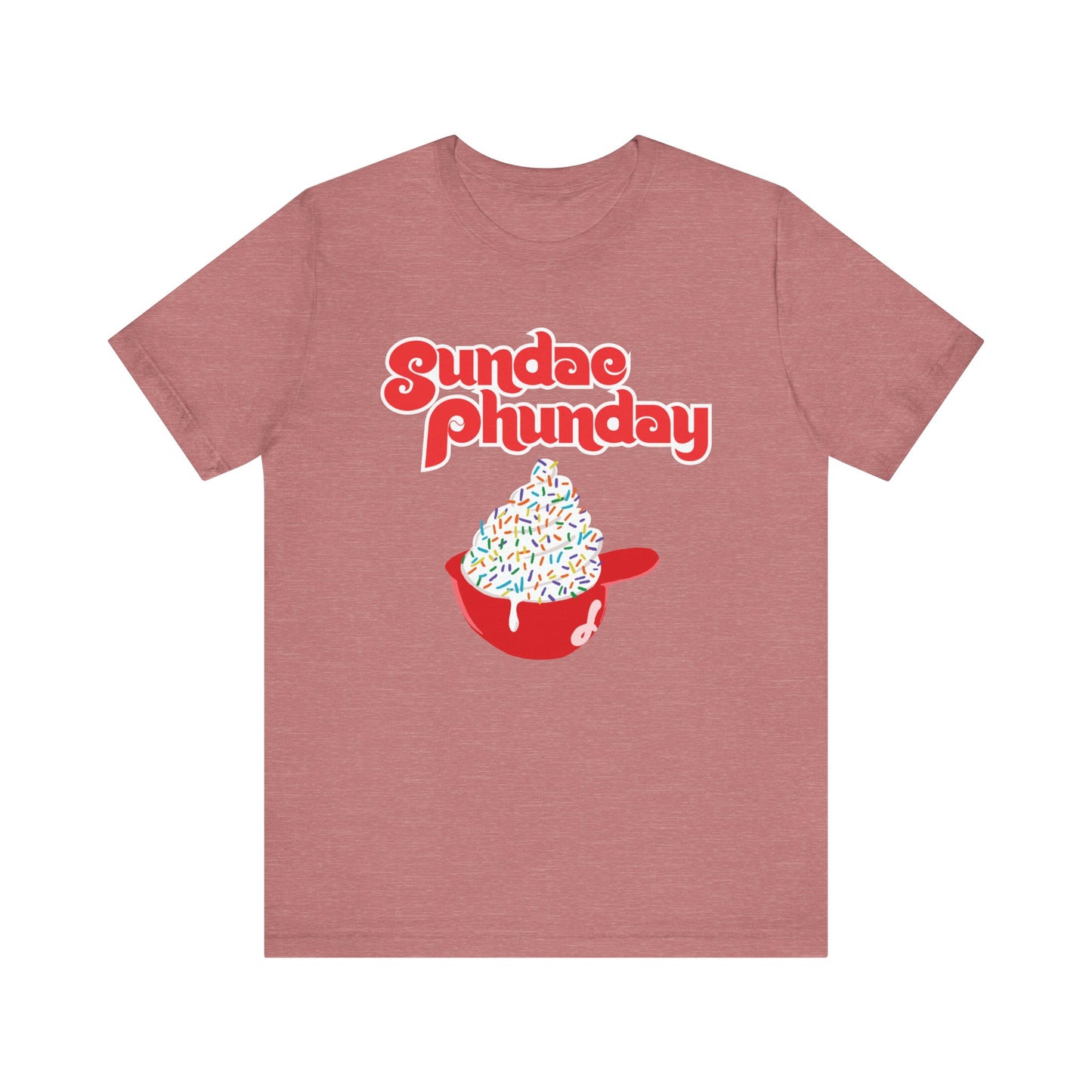 Sundae Phunday Phillies Unisex Jersey Short Sleeve Tee