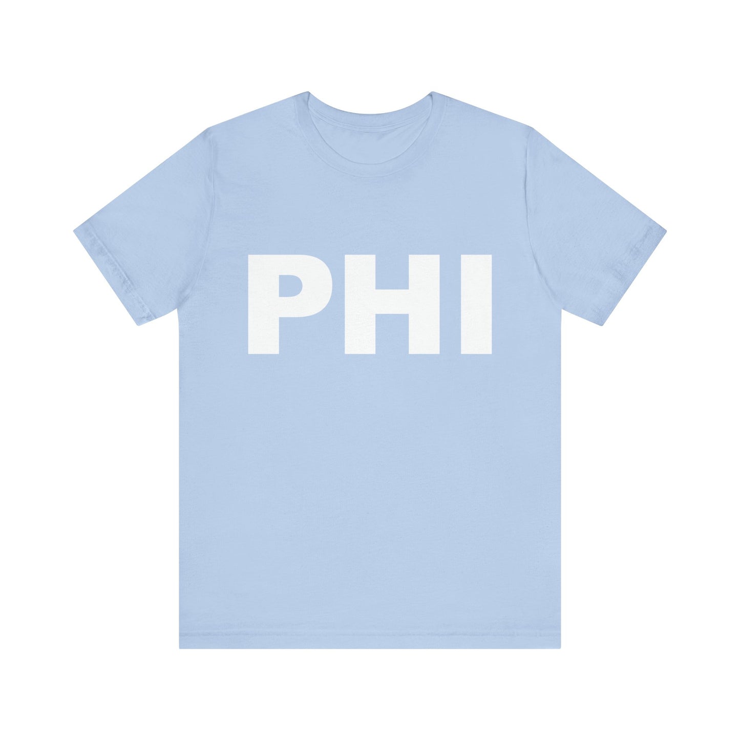 PHI Philadelphia Unisex Jersey Short Sleeve Tee