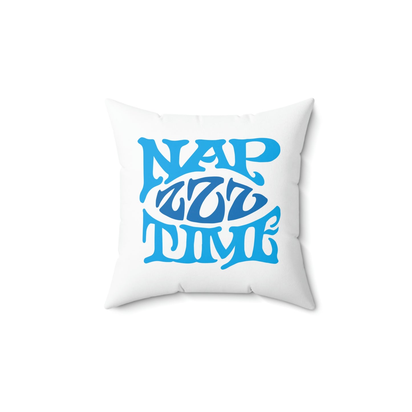 Nap Time Spun Polyester Square Pillow